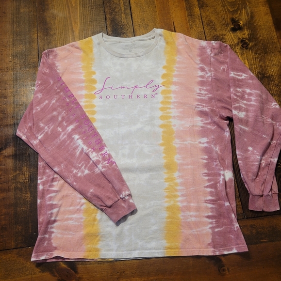 Simply Southern Bible Verse Mountain Jeep Long Sleeve Tee - XL - Picture 2 of 11